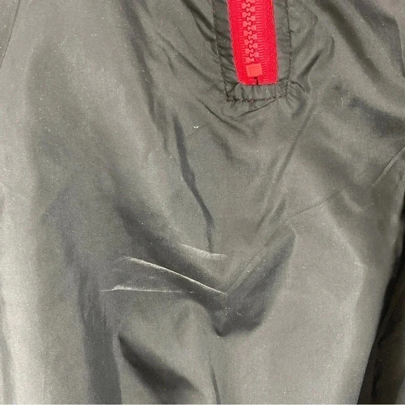 Vintage Chicago Bulls Pro Player XL reversible pullover windbreaker 1076 - Picture 9 of 14